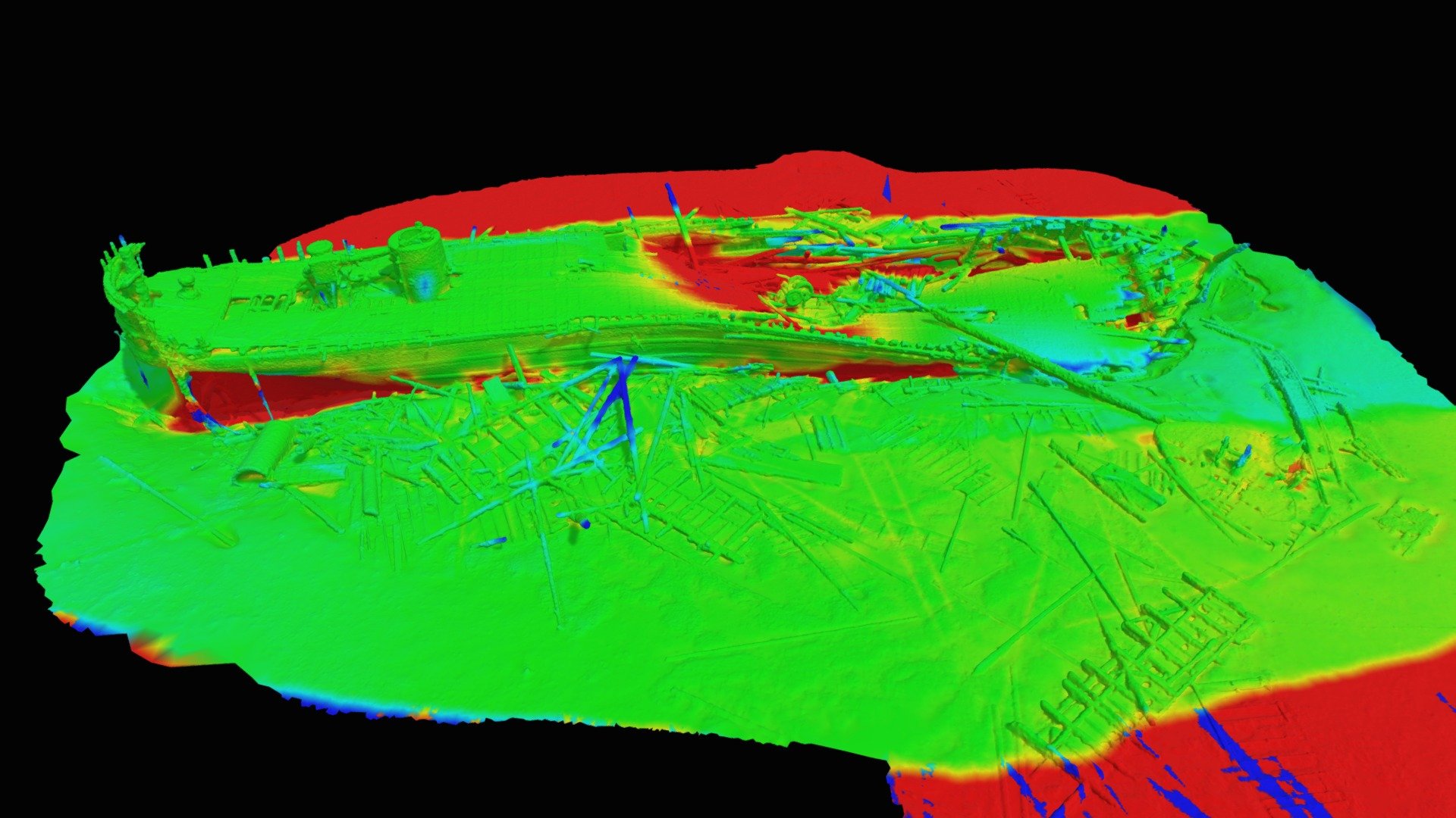 St Albans 2008-2025 diff map on 2025 - 3D model by 3DShipwrecks ...