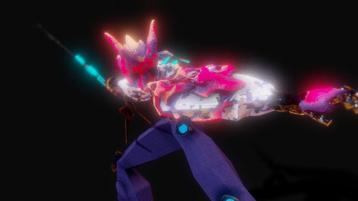 rabbit_merc flow_pose 3D Model