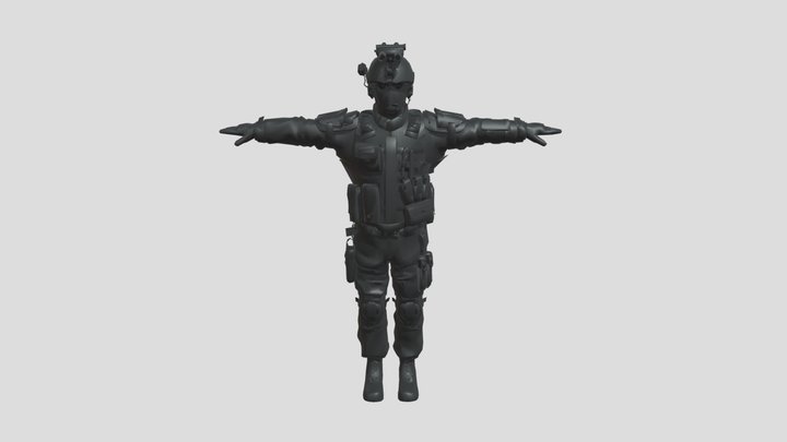 Scp Mtf Sfm 3D Model