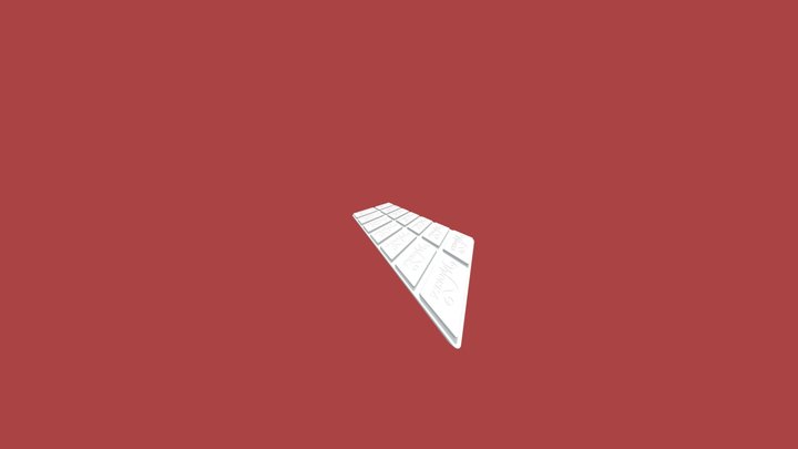 wonka-bar-002 3D Model