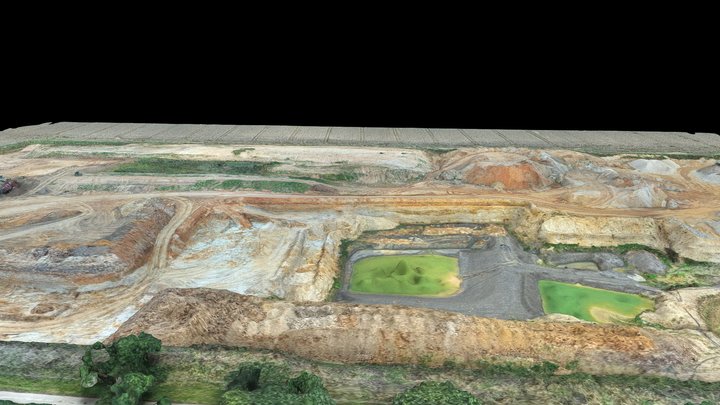 Elmstead Quarry 18th August 2021 3D Model