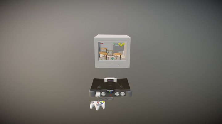 Nintendo64 3D Model