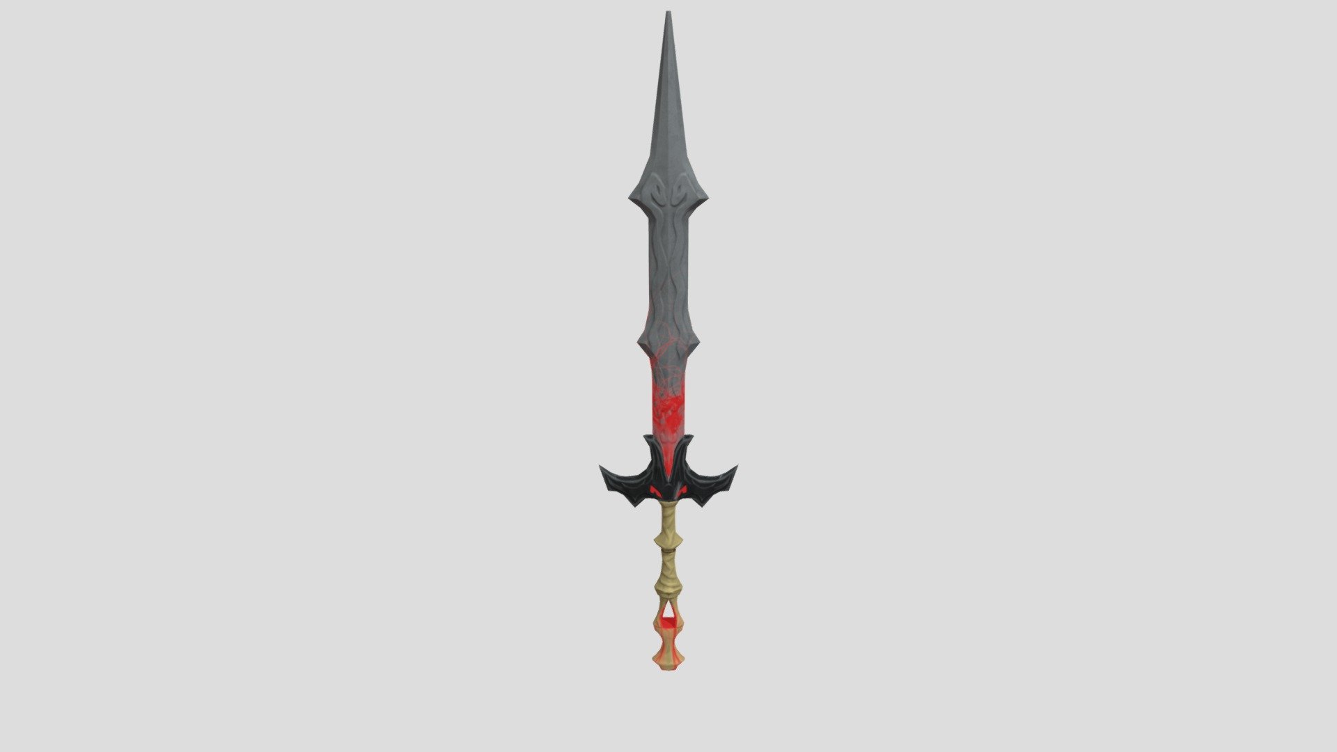 Evilish Sword - 3D model by Bripocubes [5b3b721] - Sketchfab