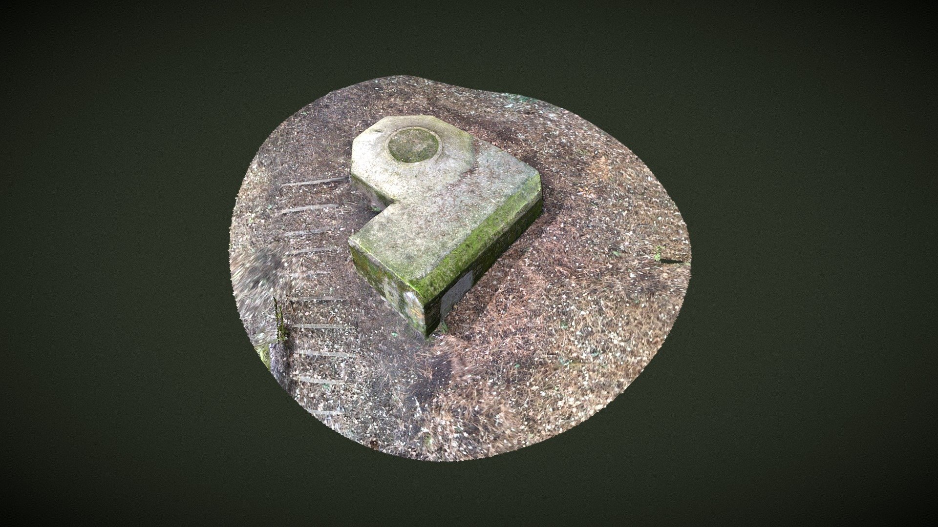 Scan 3D Lidar Bunker Europe France WW2