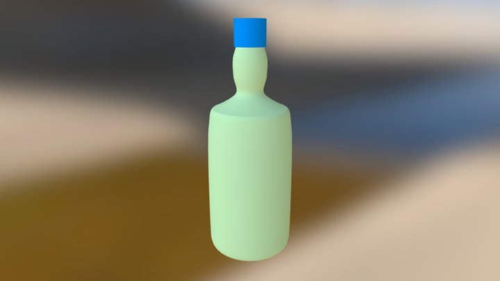 Watering Bottle 3D Model