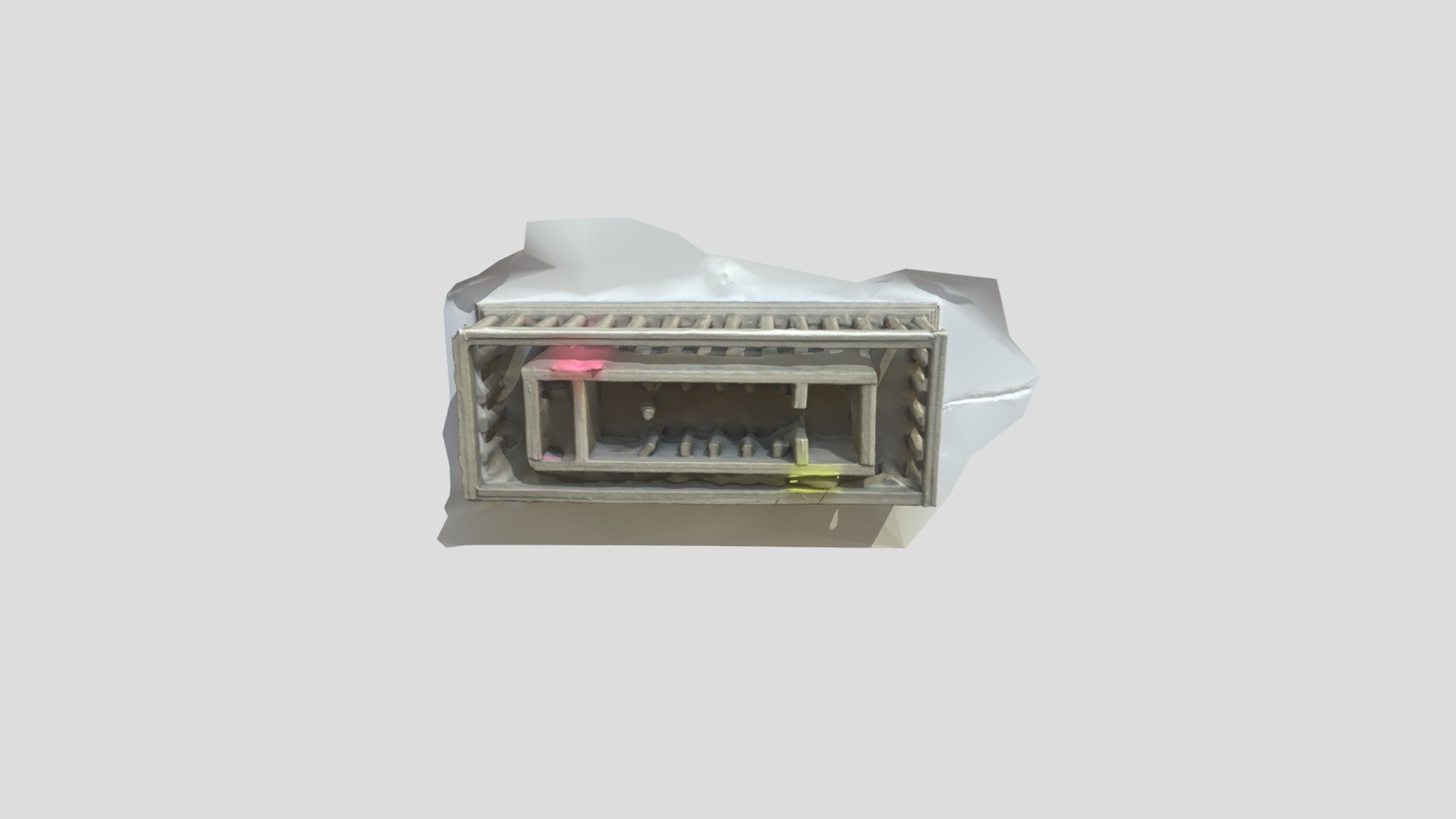Temple paper model