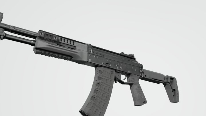 AK-12 3D Model