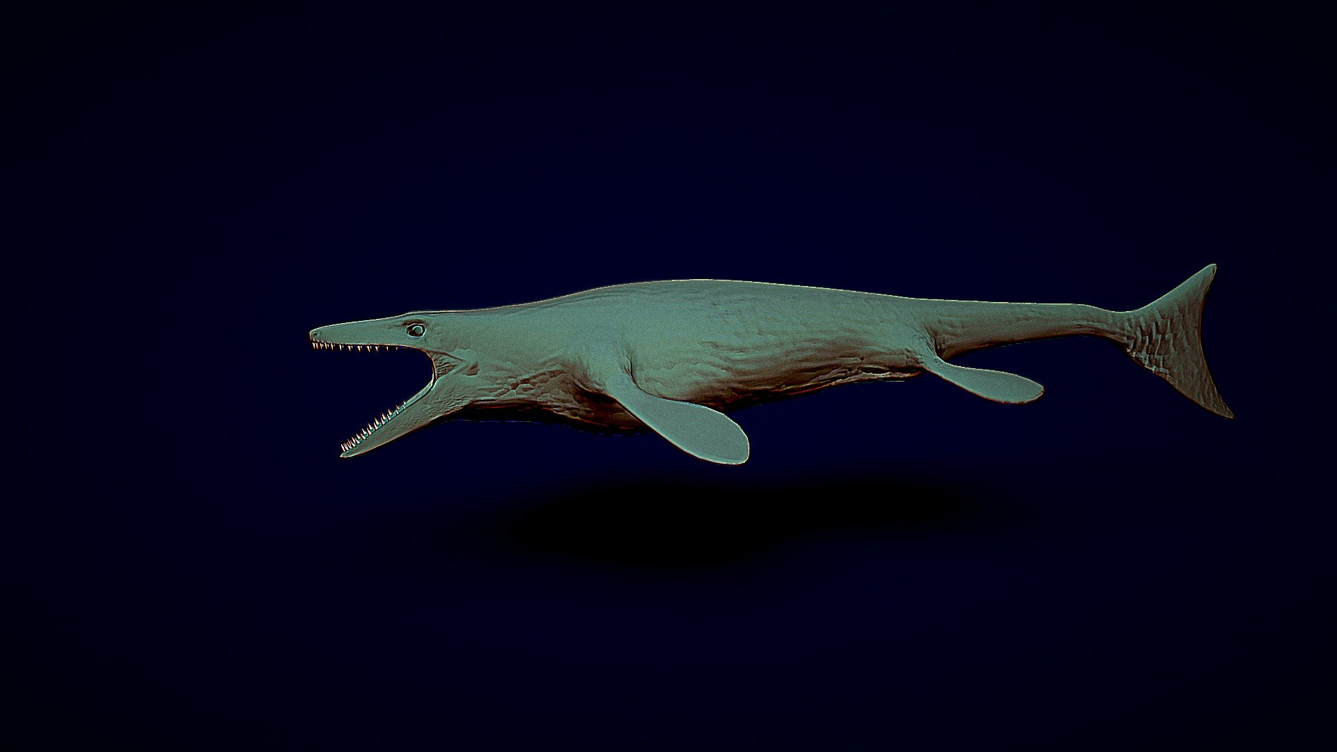 mosasaur - Download Free 3D model by Paleo Modelist (@victory ...