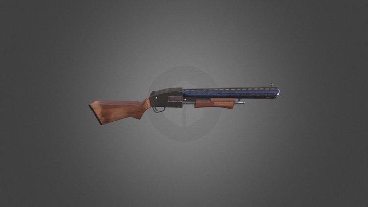 Fan Fortnite Pump Shotgun 3D Model