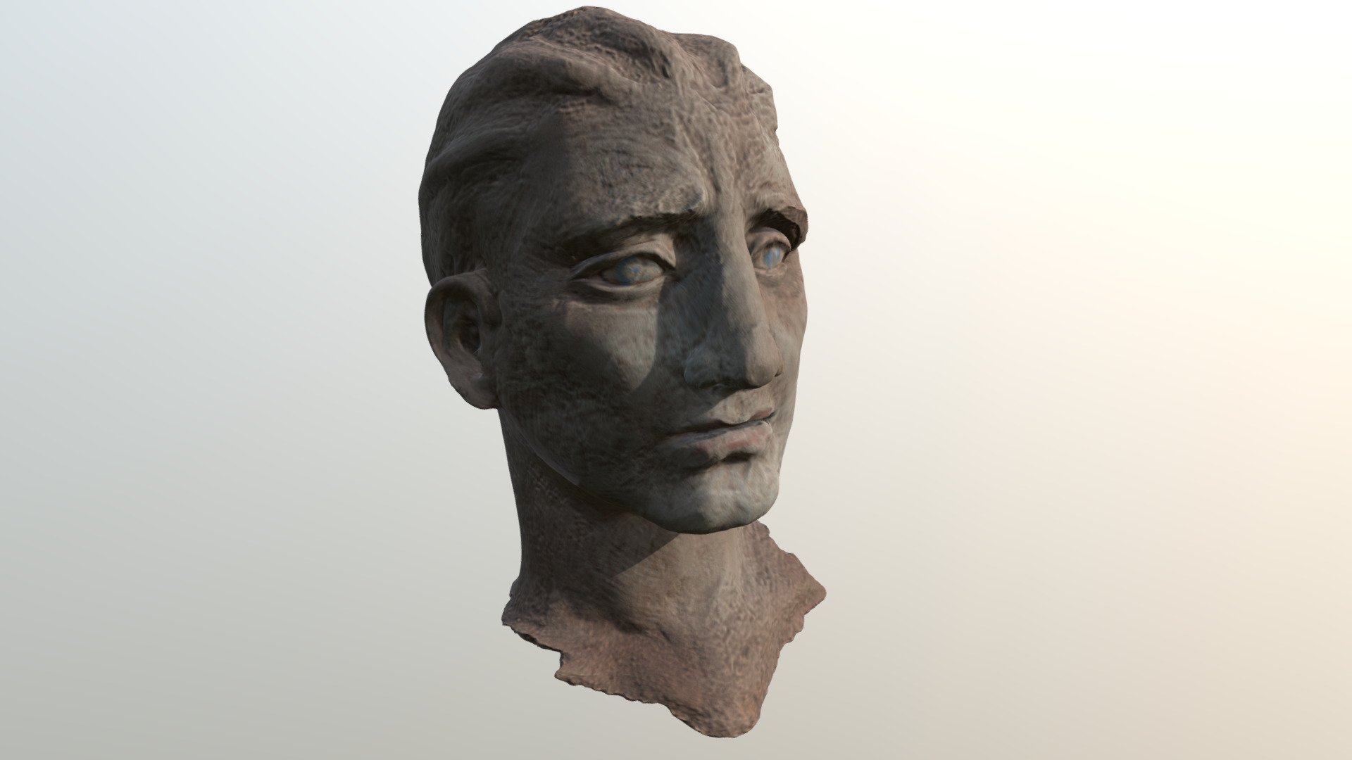 Cement Head, Variation - 3d Model By Bourgoynestudio [5b3de15] - Sketchfab