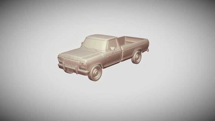 Ford F150 1978 3D model 3D Model