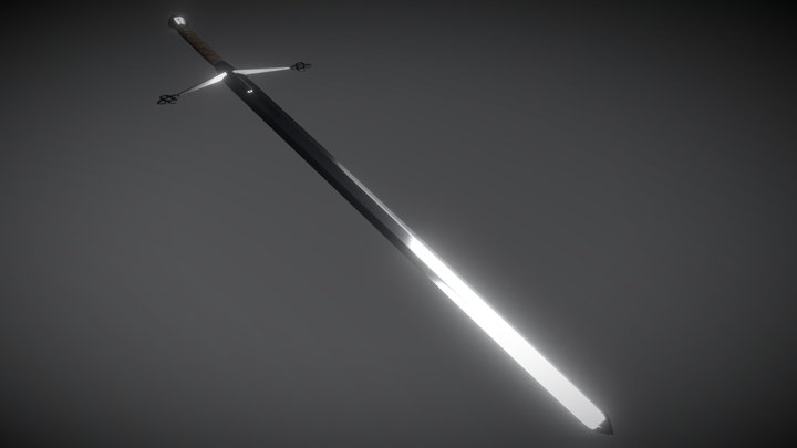 Claymore Sword 3D Model