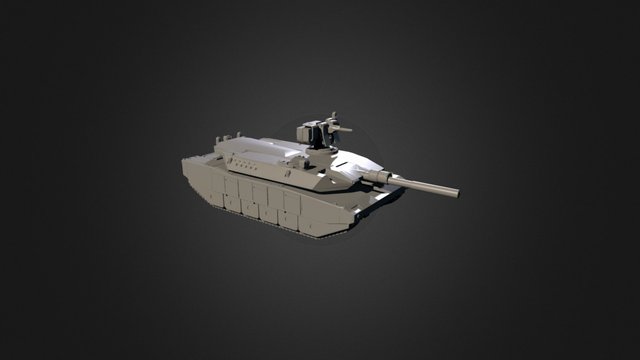 X4 Centurion Main Battle Tank 3D Model