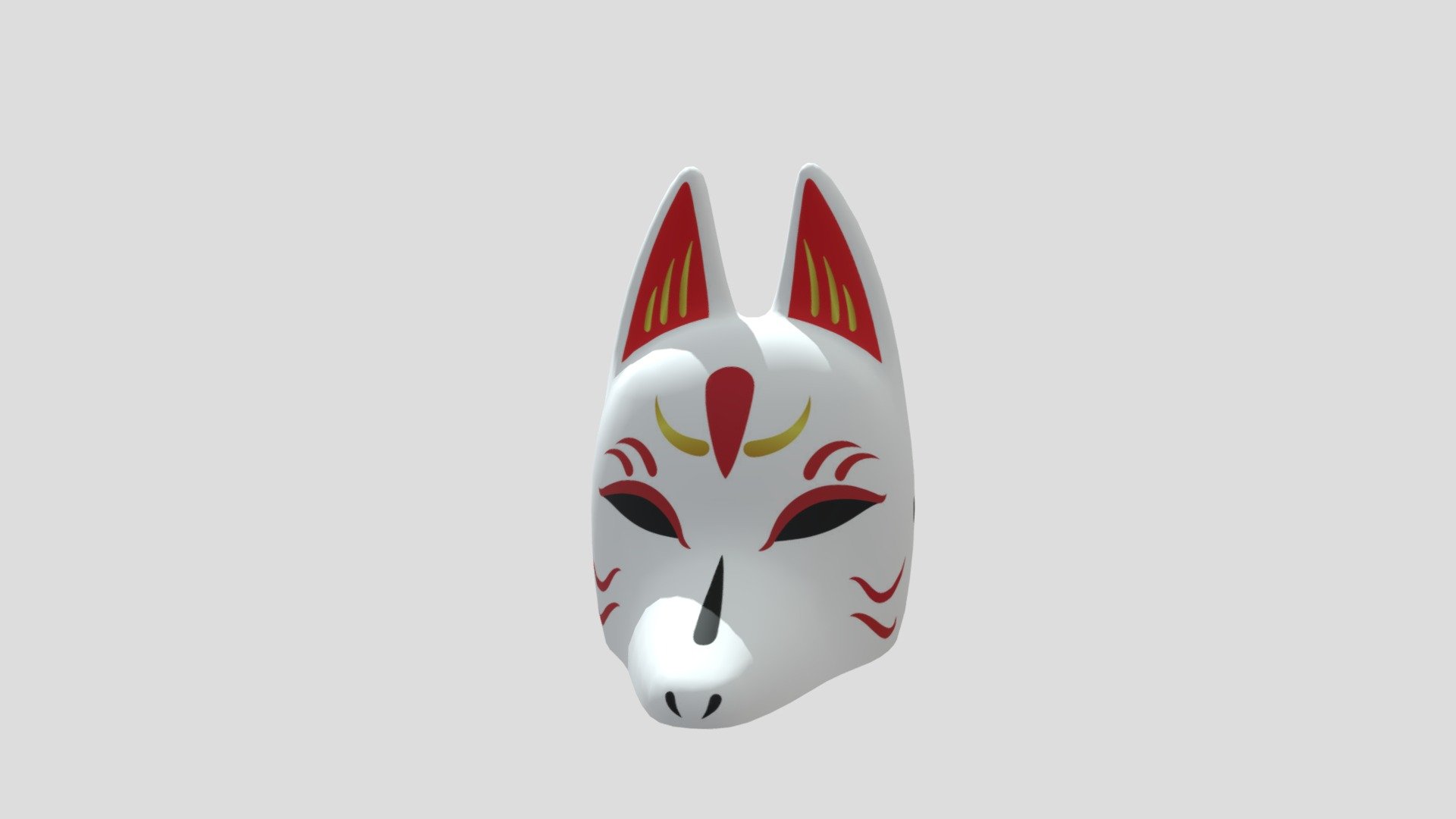 FoxMask_E1 - Buy Royalty Free 3D model by Art Force (@art-force ...