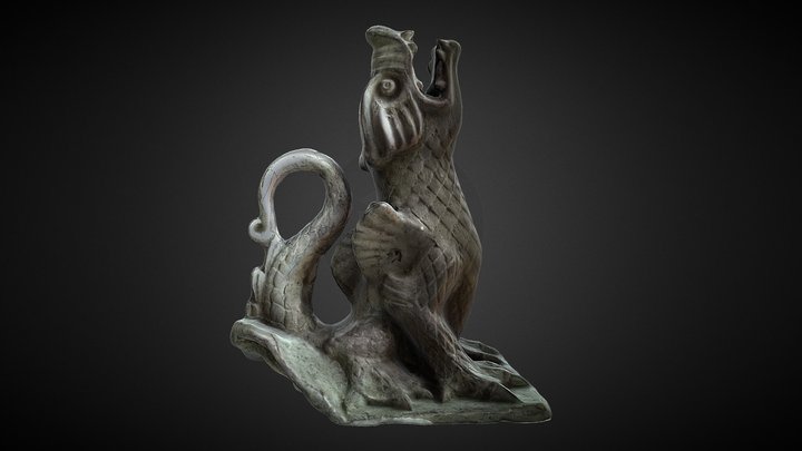 Dragon statue 3D Model