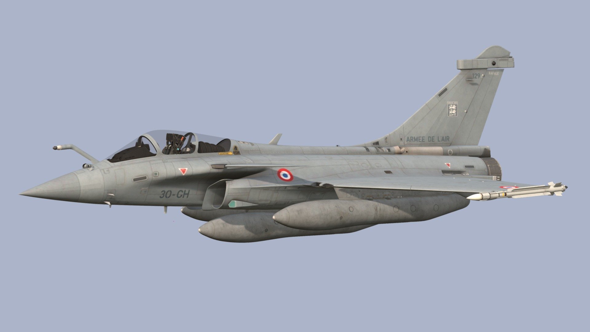 Dassault Rafale C F3 - Download Free 3D model by OUTPISTON [5b40e8b ...