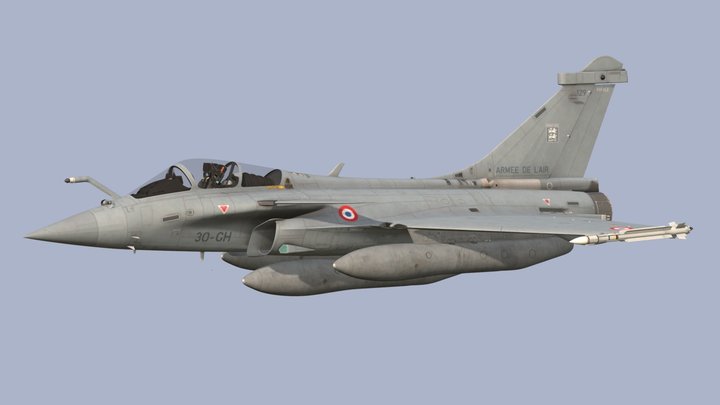 Dassault Rafale C F3 – Modelo 3D gratuito STL