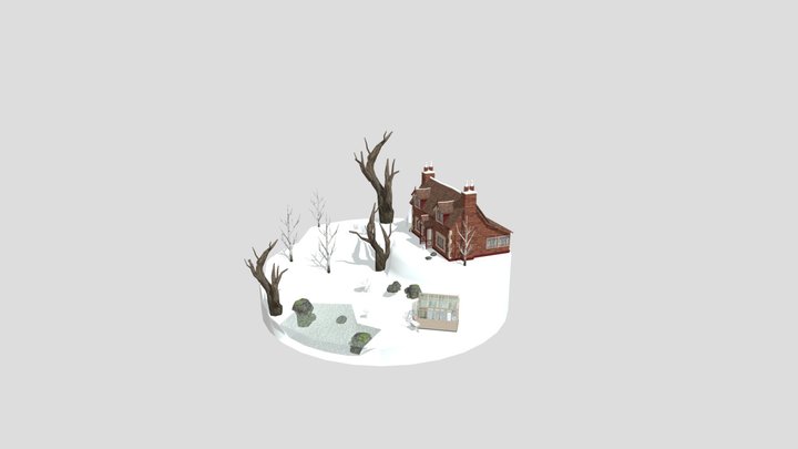 DAE Diorama - Grandmas house 3D Model
