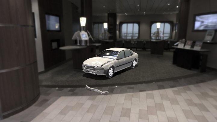 Scrap car 1 – Free 3D Model STL