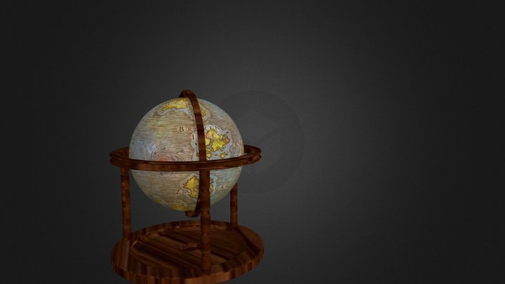 Globe Azaroth 3D Model