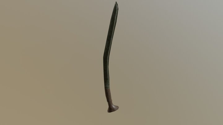 Nasty Ol' Sirupate Kukri 3D Model