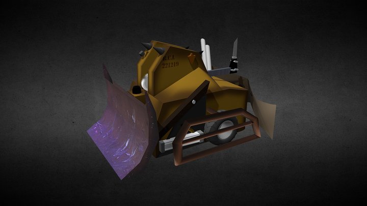 Robot Wars House Robot Shunt 2016 3D Model