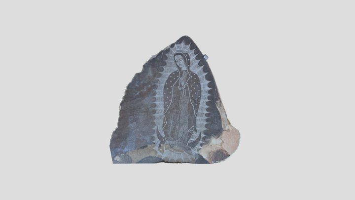 Our Lady of Guadalupe (Virgin de Guadalupe) 3D Model