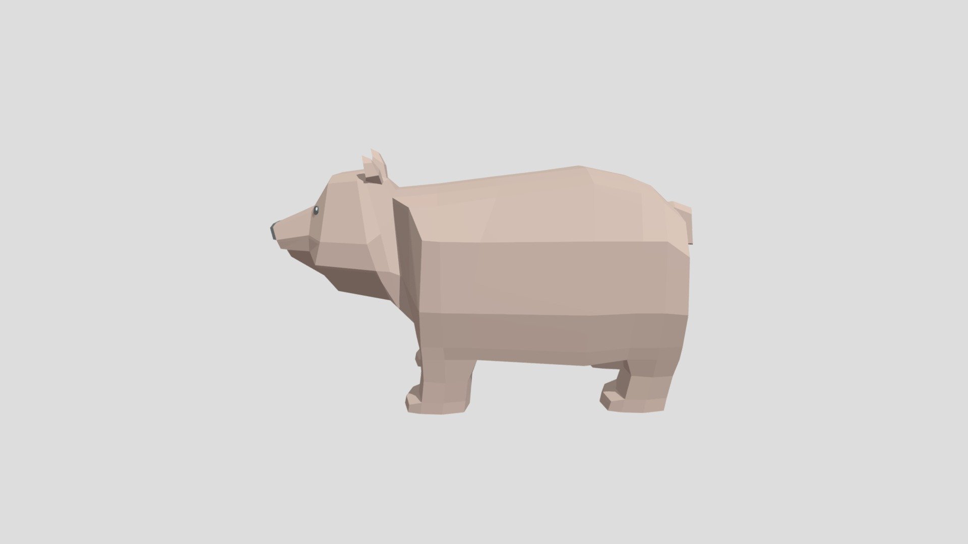 Bear from Poly by Google