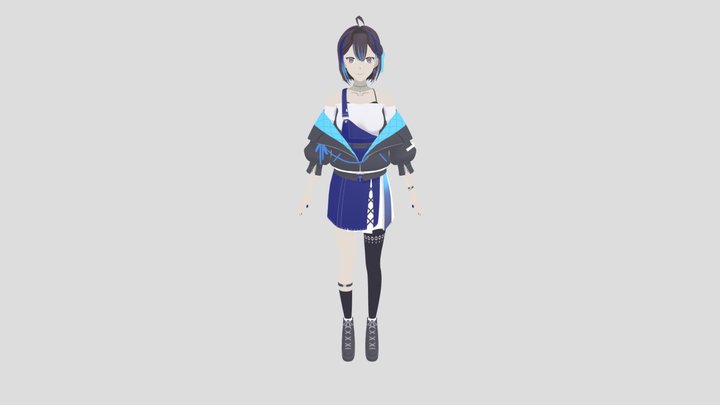 YubariRei Fanart 3D Model