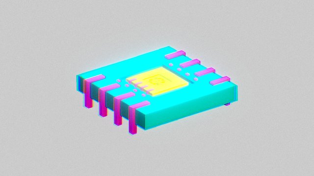 LiFe Processor 3D Model