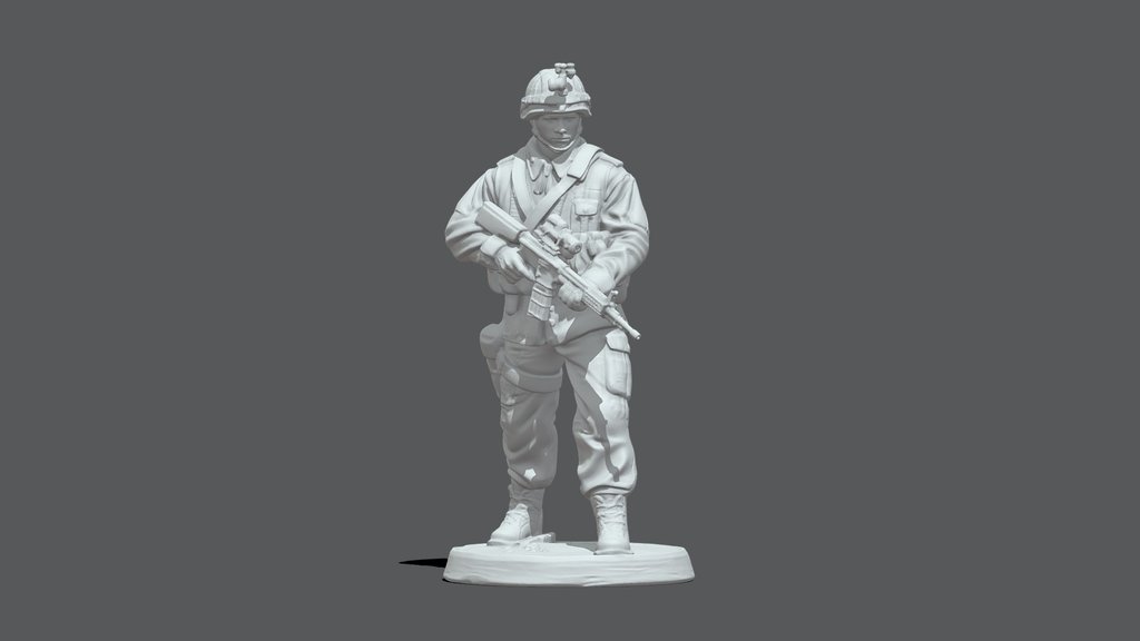 SPECIAL OPS MINIATURE WARGAMING FIGURE [MESHY 6]