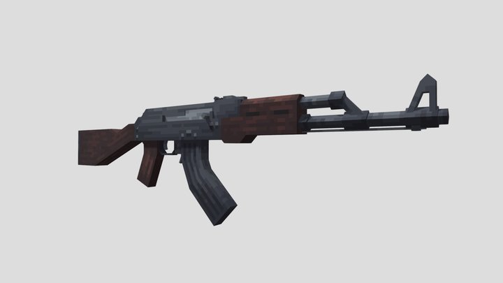 ak47 3D Model
