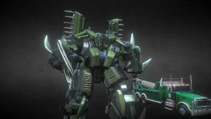 TRANSFORMERS ONSLAUGHT TF5 3D Model