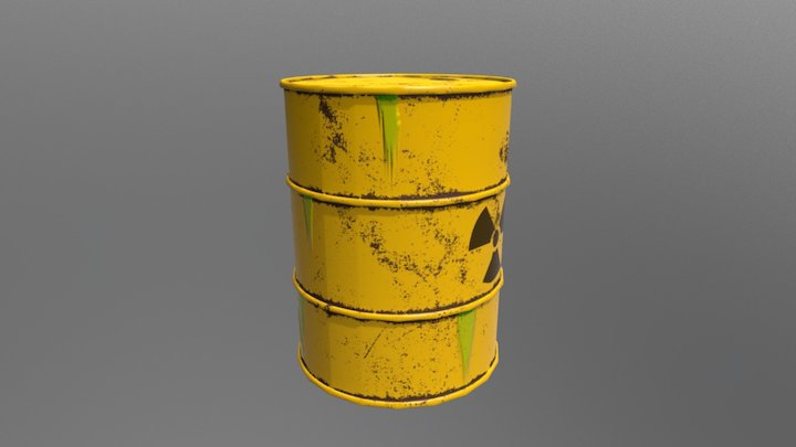 Nuclear Waste 3D Model