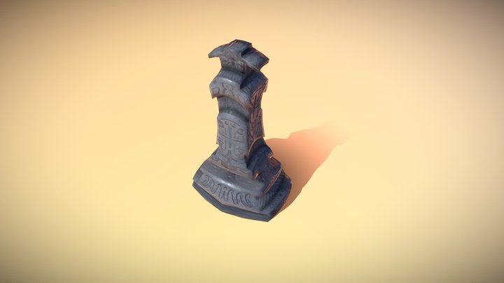 Ritual Stone 3D Model