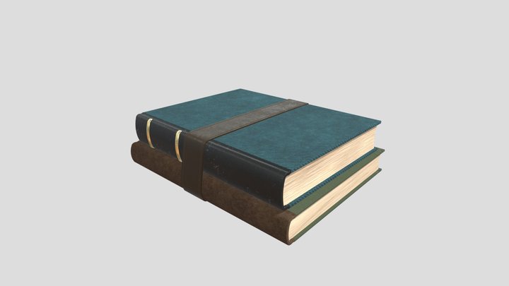 books 3D Model