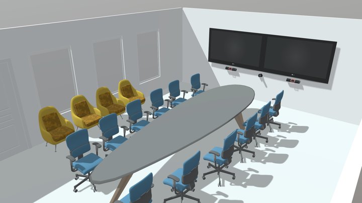 Main Conference Room 3D Model