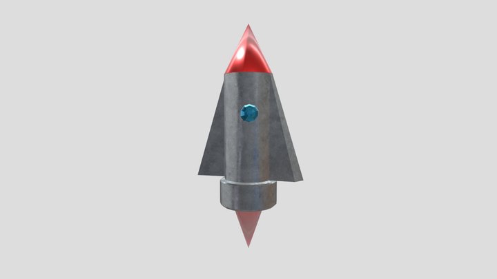 rocket ship 3D Model
