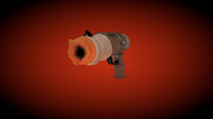 Handgun_TypeA 3D Model