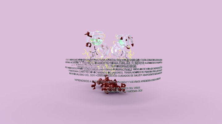 Lo que no se del Covid 19 3D Model
