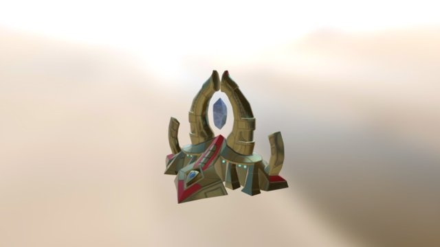 Protoss Warpgate 3D Model