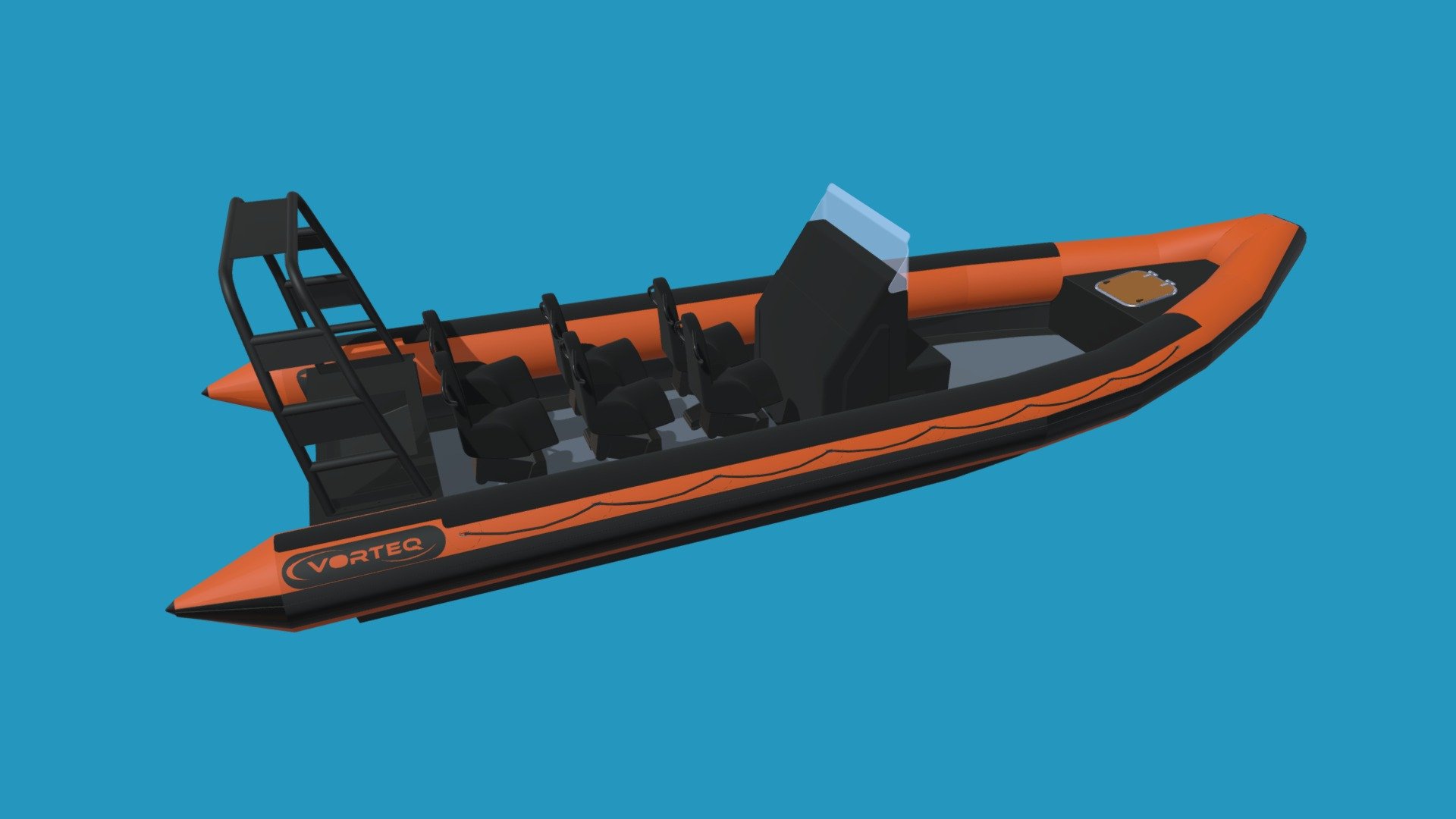 VORTEQ S8 — Sketchfab embed 3D viewer