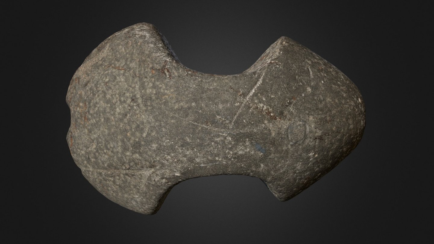 Early Bronze Age Battle Axe, Sandwick, Orkney 3D model by Dr Hugo