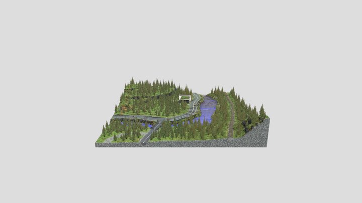 Alpine Park 3D Model