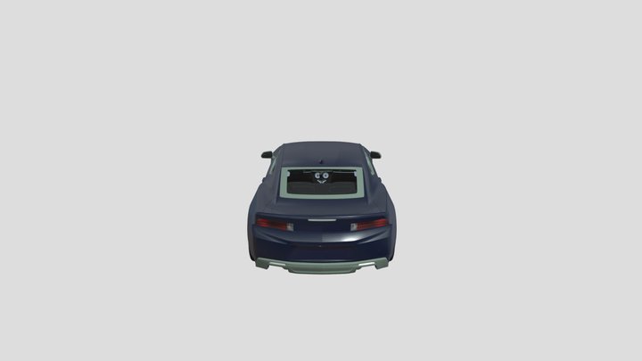 2018 Pontiac Trans AM 3D Model