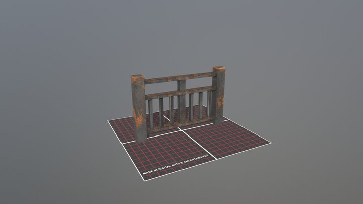 prop_fence 3D Model
