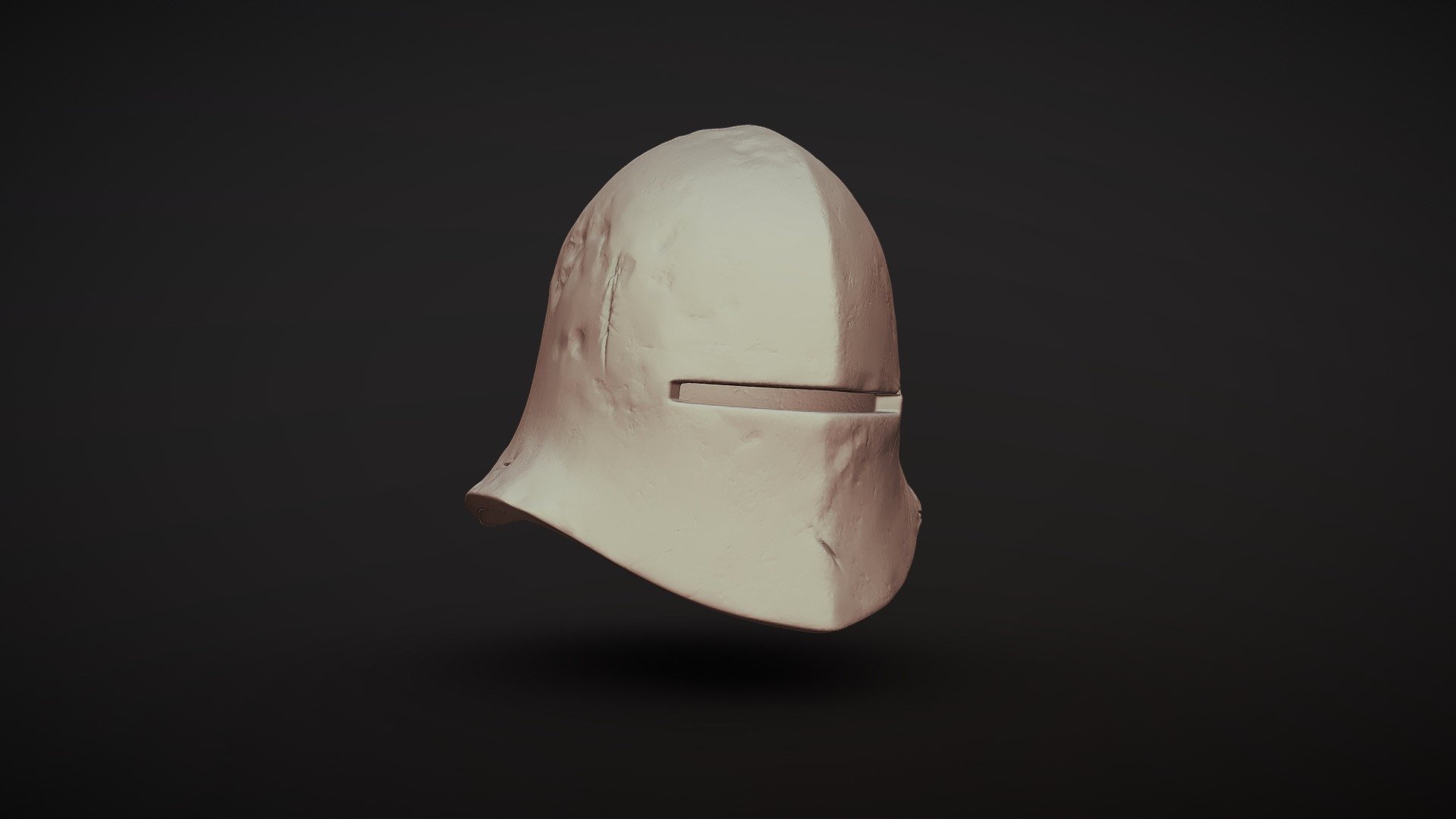 3d Printable Medieval Helmet 8