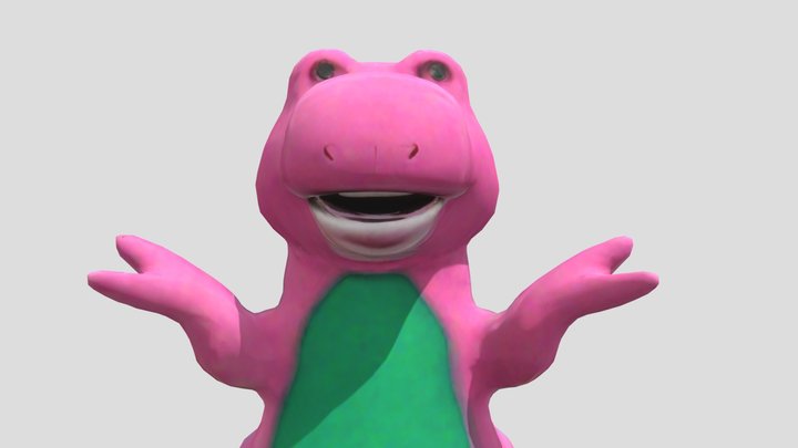 Barney the dinosaur 3D Model