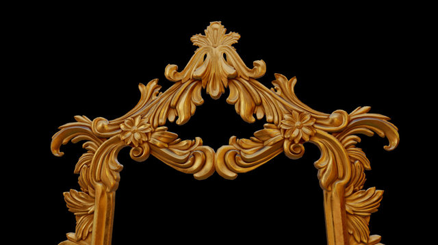 Ornament Mirror 3D Model
