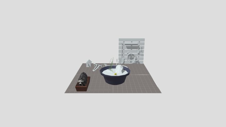DAE 5 Finished props - Grandma's house 3D Model